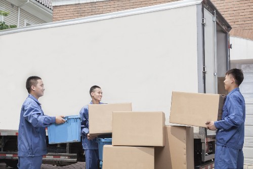 Packing supplies for a Collierswood flat move