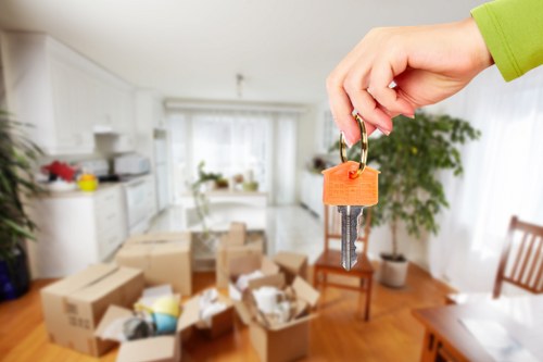 Packing items carefully for safe long-term storage