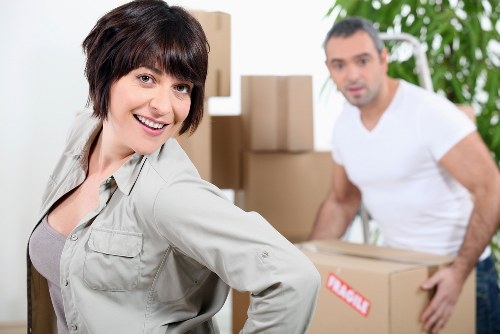 Organised boxes and furniture stored safely in a Collierswood unit
